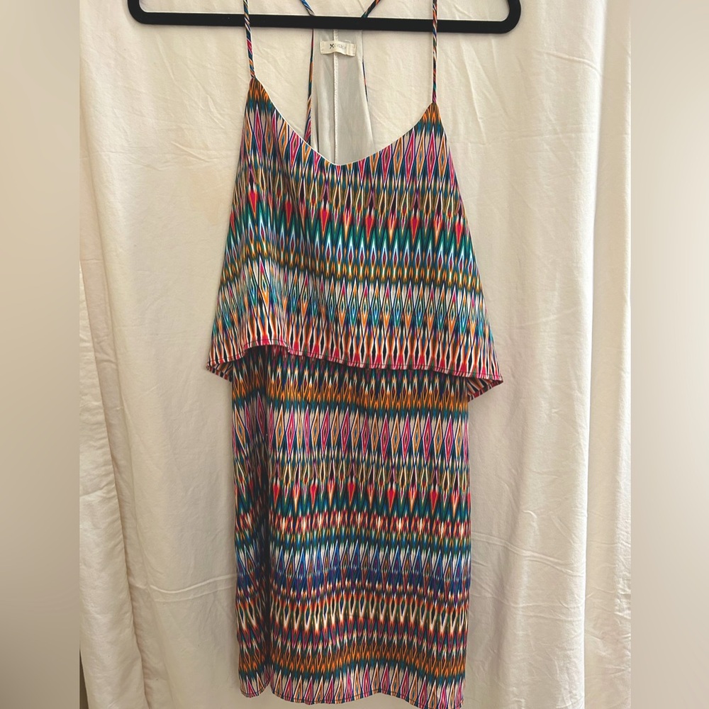 Everly Tie Dye Mini Dress (L)